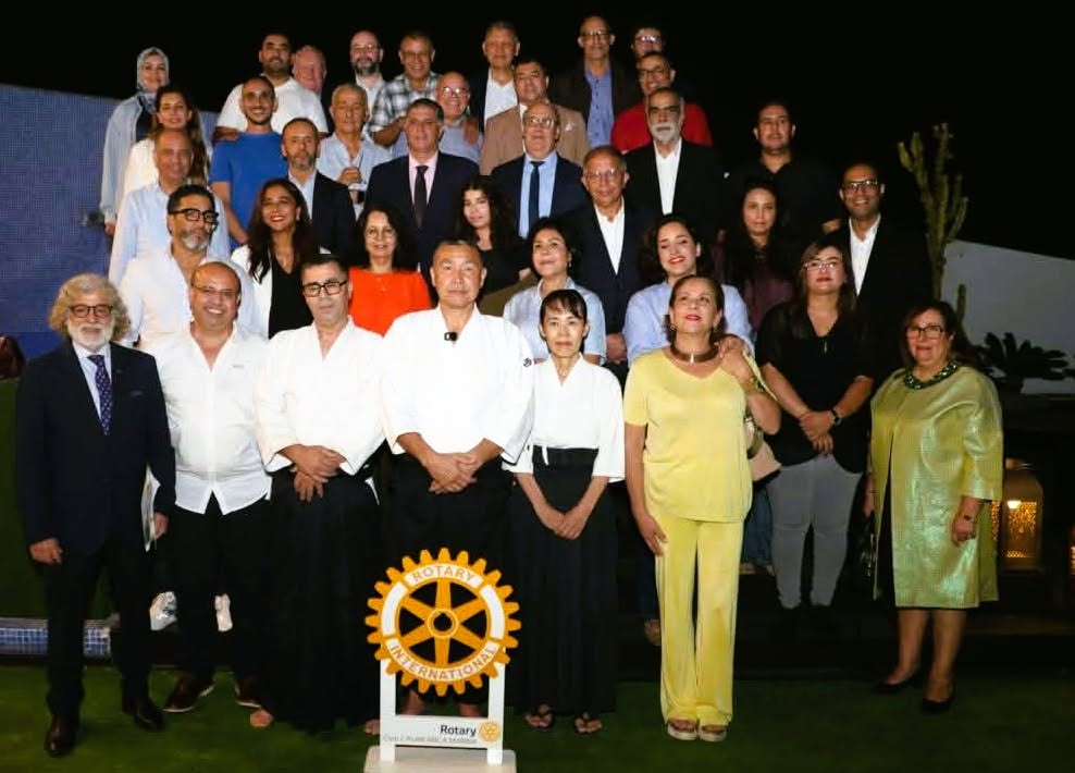 頭ではなく身体で感じてもらう – Rotary Club Casablancaにて
